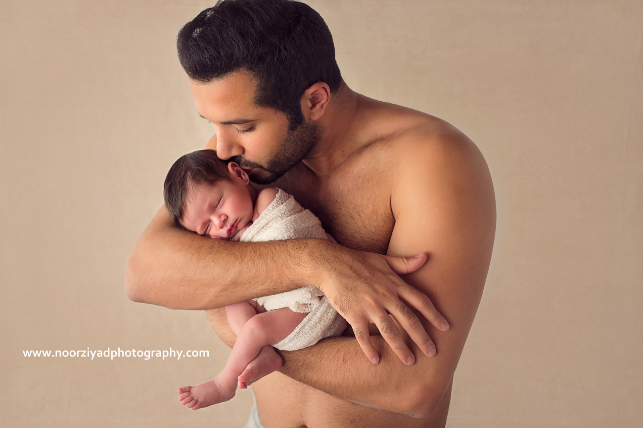 baby and daddy photography 